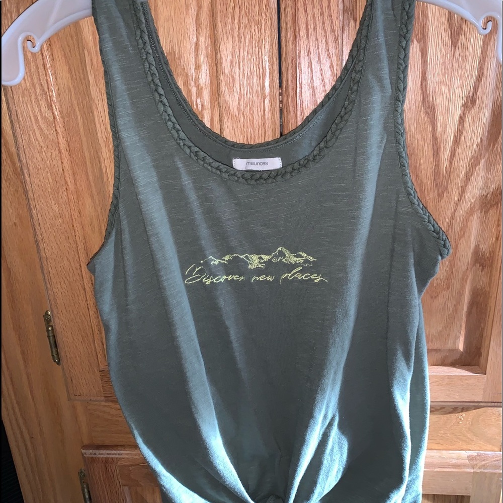 tie tank top